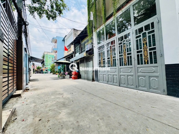 NHÀ 4TẦNG, HẺM xe tải, BÌNH ĐÔNG, P15Q8, 49m2, NHỈNH 5ty